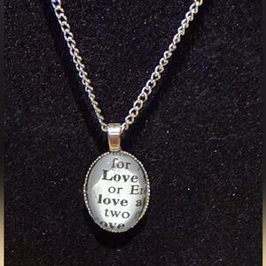 Silver Pendant Necklace
